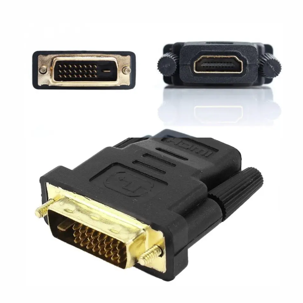 Adaptador video HDMI A DVI-D FULL HD Ulink