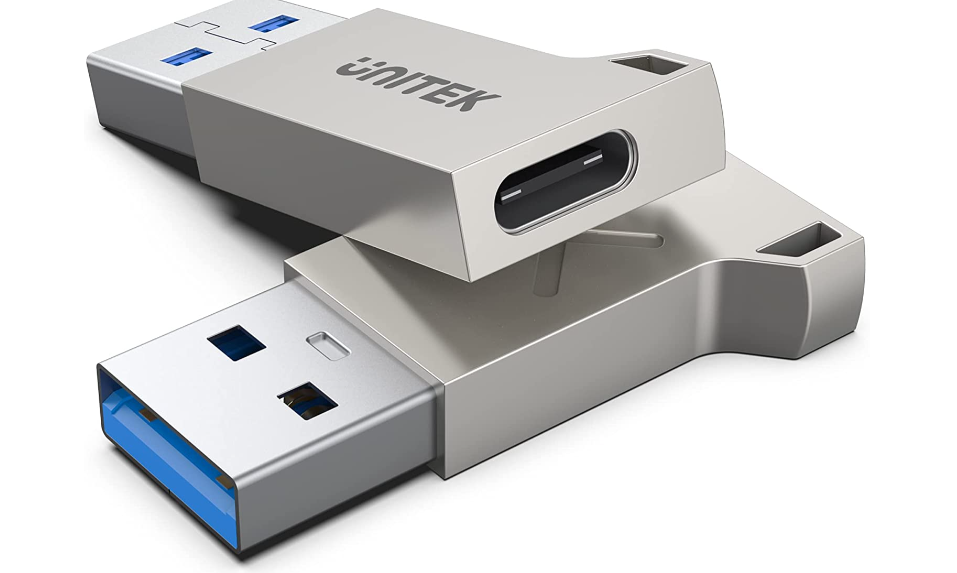 Adaptador Unitek USB-C hembra a USB macho 3.1 5Gbps