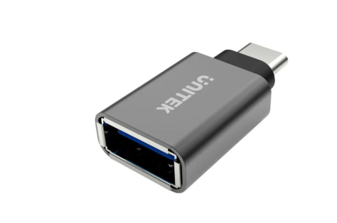 Adaptador convertidor Unitek USB-C to USB 3.1 5Gbps