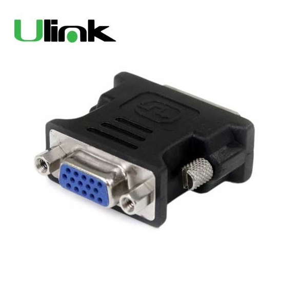 Adaptador de video DVI macho 24+1 a VGA Ulink