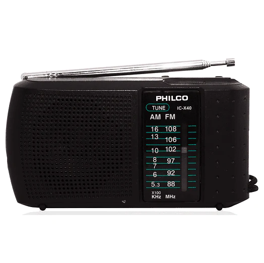 Radio portátil AM/FM Philco IC-X40