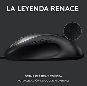Mouse alámbrico Logitech MX518 Gamer