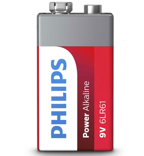 Pila Philips Alcalina  9V 6LR61