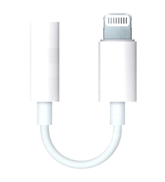 Adaptador de audio  Jack 3.5 a Lightning Philco