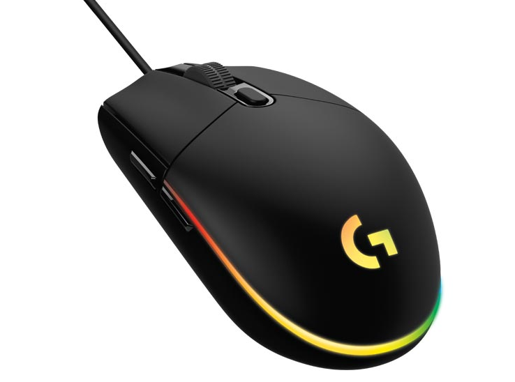 Mouse Gamer Logitech G203 Lightsync negro