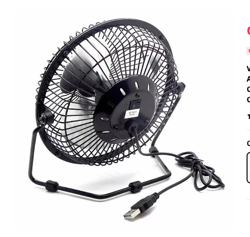 Mini Ventilador USB  de 6” Ultra