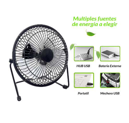 Mini Ventilador USB  de 6” Ultra