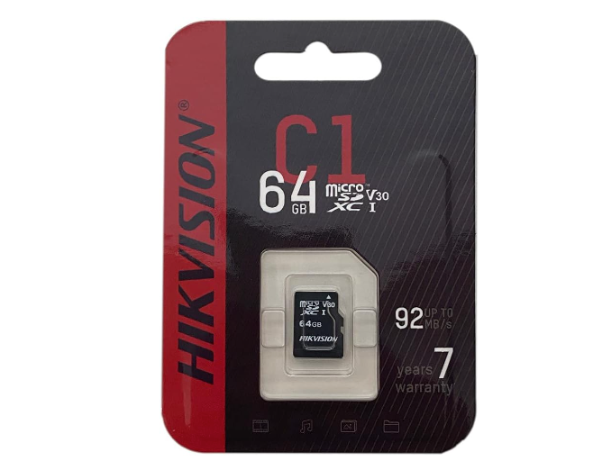 Memoria Micro SD Hikvision 64GB V30