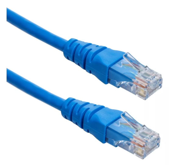Cable de Red RJ45 CAT5 2MTS azul
