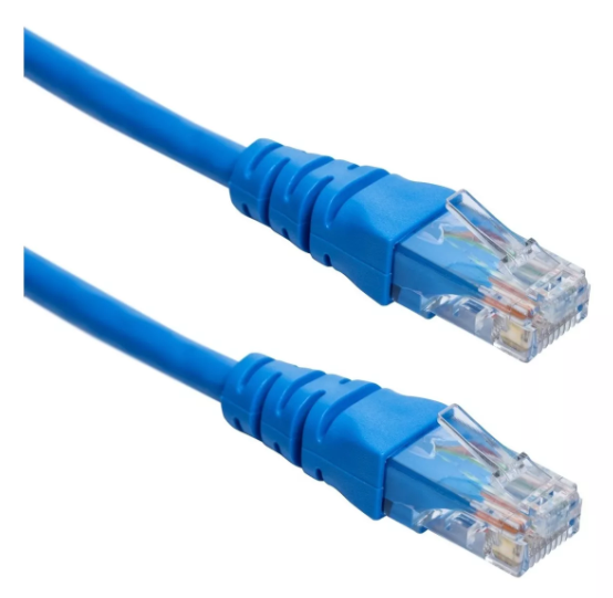 Cable de Red RJ45 CAT5  2MTS azul