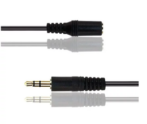Cable extensor de audio 3.5mm macho a 3.5mm hembra 3mts