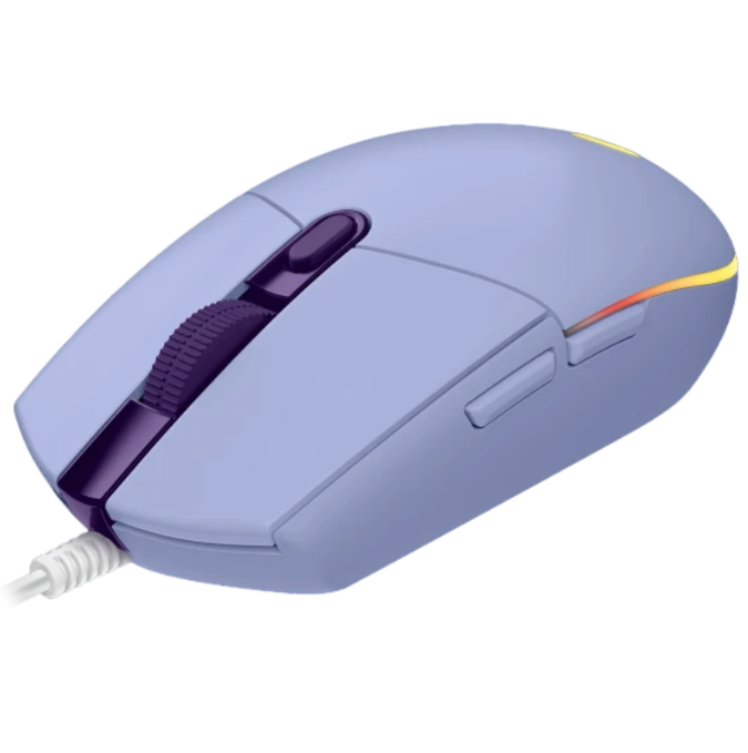 Mouse Gamer Logitech G203 Lightsync lila