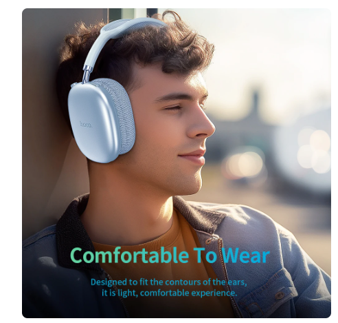 Audífono bluetooth 45hrs  Long Usage Time Hoco W35 AIR
