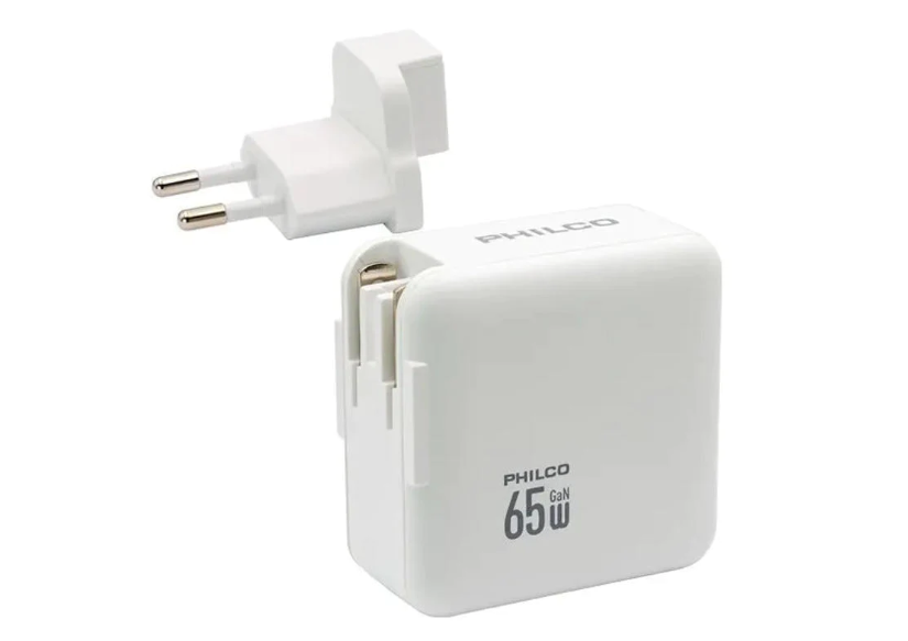 Cargador Philco QC665 65W USB-C dual USB