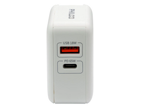 Cargador Philco QC665 65W USB-C dual USB