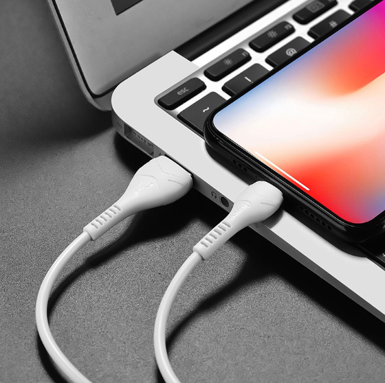 Cable USB a LIGHTNING 3.0A 1M Hoco X37