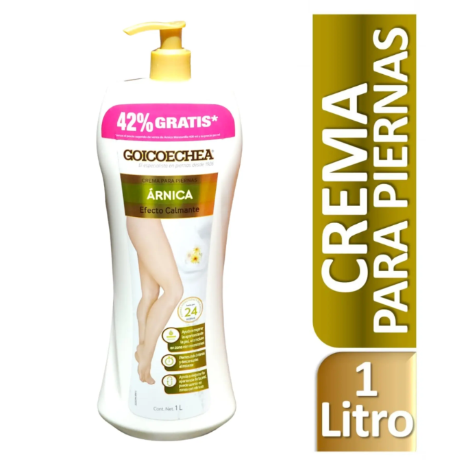 Crema Para Piernas Árnica Goicoechea efecto calmante