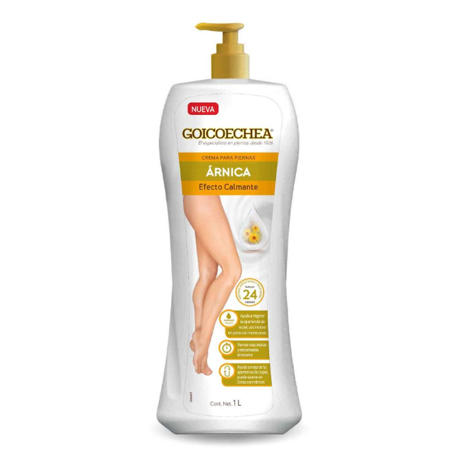 Crema Para Piernas Árnica Goicoechea efecto calmante