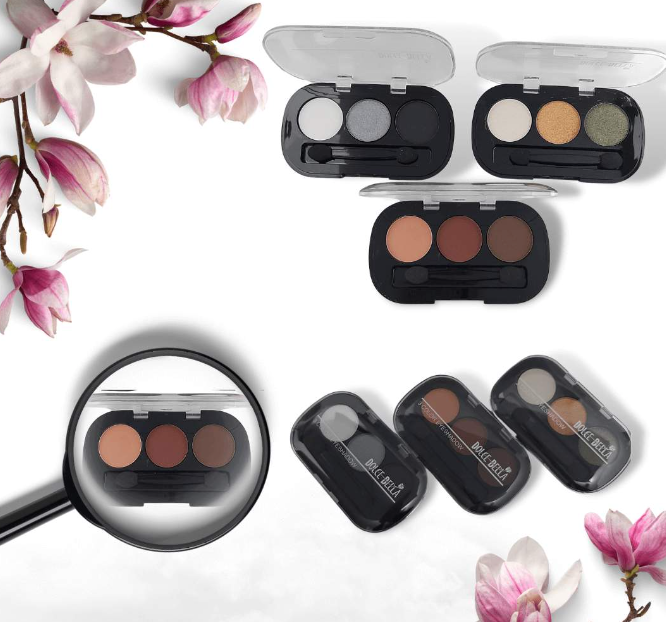 Paletas de sombra  Eyeshadow 3 color Dolce Bella