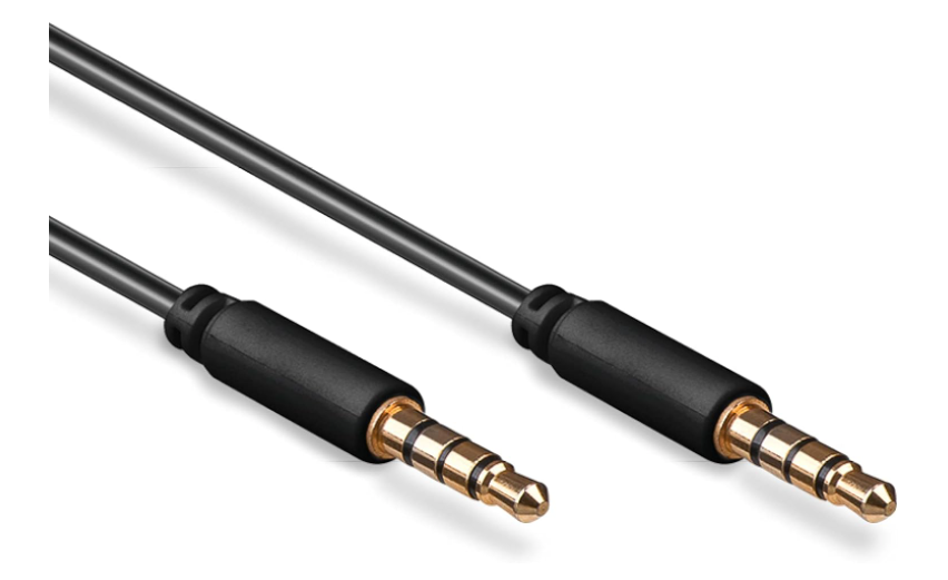 cable de audio 3.5mm a 3.5mm de 0.5mts Ulink