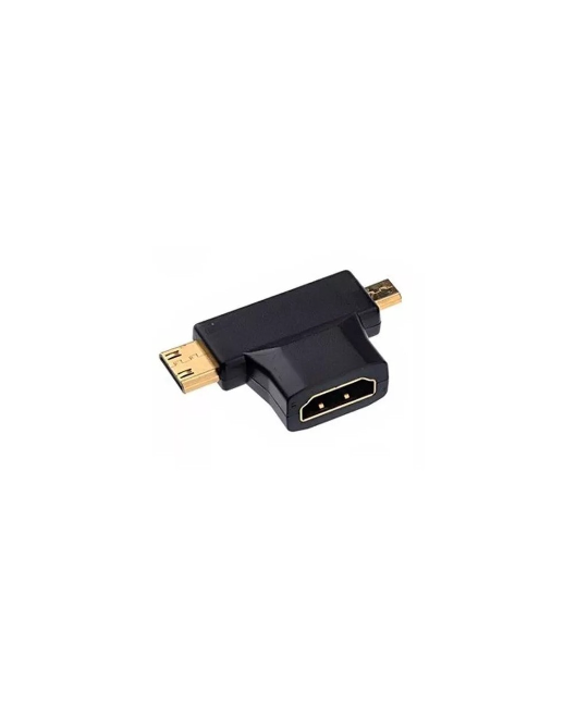 Adaptador HDMI mini / micro HDMI 1080p macho a HDMI hembra Ulink