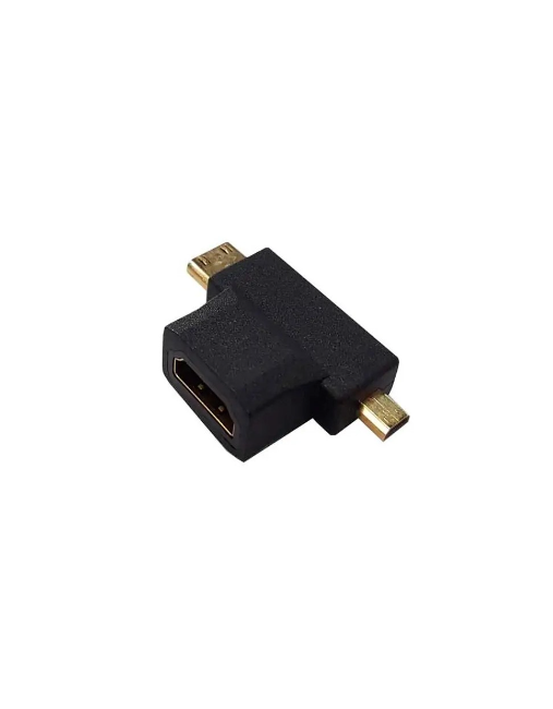 Adaptador Ulink HDMI mini / micro HDMI 1080p macho a HDMI hembra