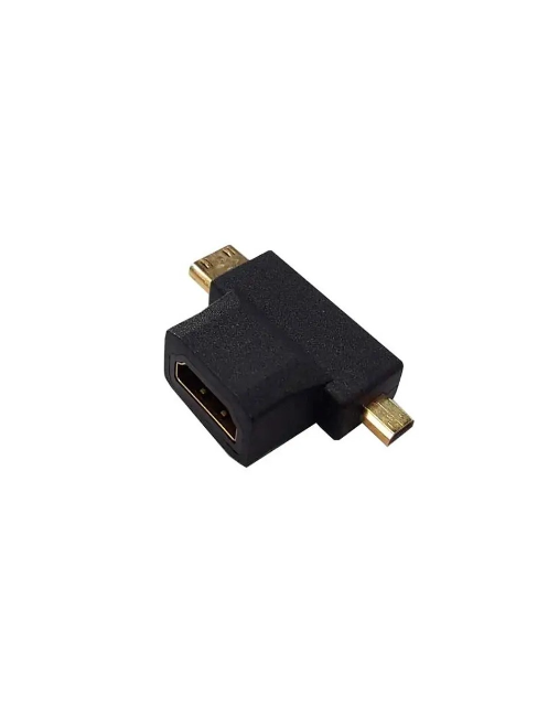 Adaptador HDMI mini / micro HDMI 1080p macho a HDMI hembra Ulink