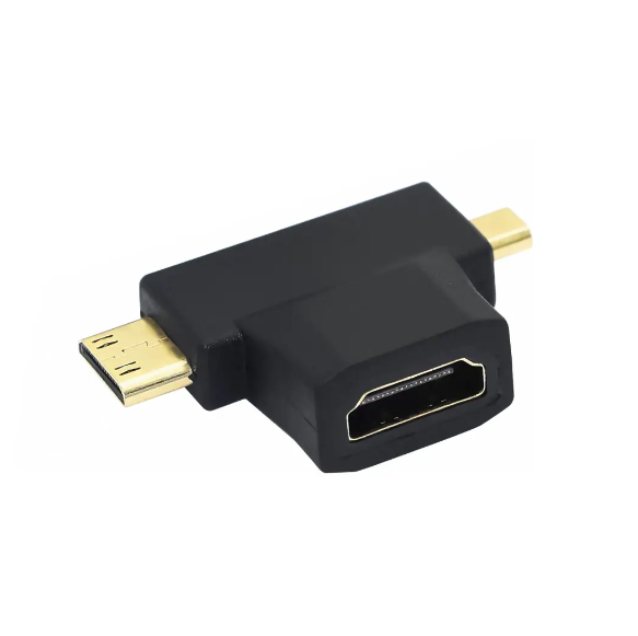 Adaptador HDMI mini / micro HDMI 1080p macho a HDMI hembra Ulink