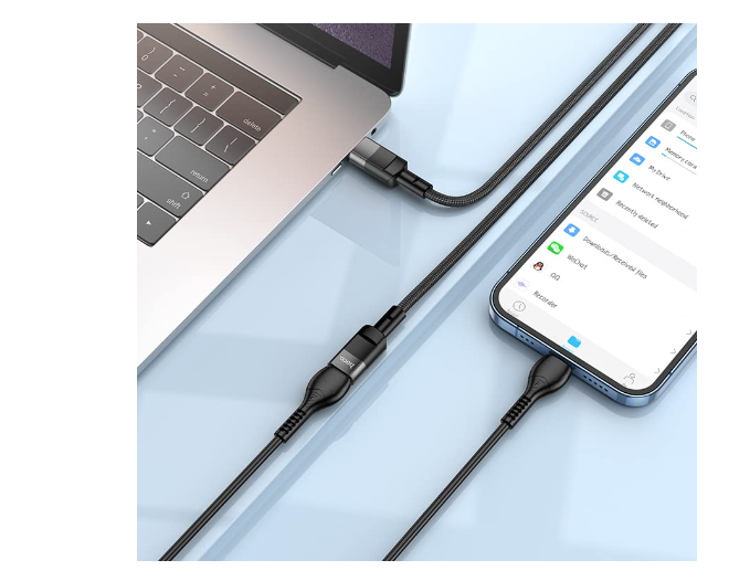 Cable de extensión USB-C macho a USB-C hembra Hoco U107
