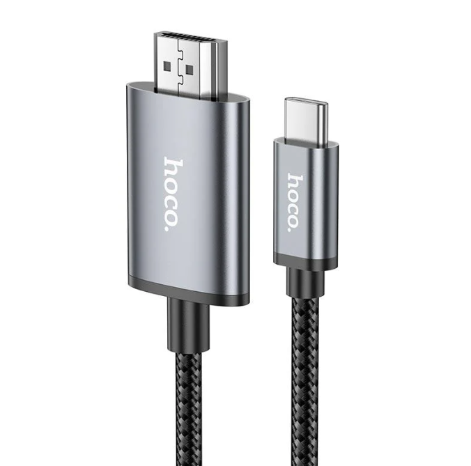Cable  USB-C a HDMI HD 2mt 4K Hoco UA27