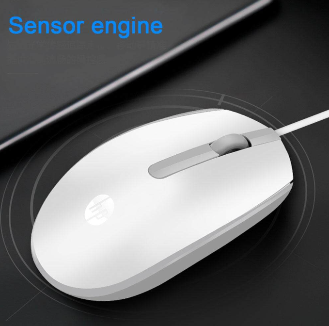 Mouse alámbrico 3 botones 1200 DPI  HP M10