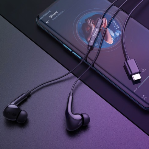 Audífono con cable USB-C Hoco M1 Pro