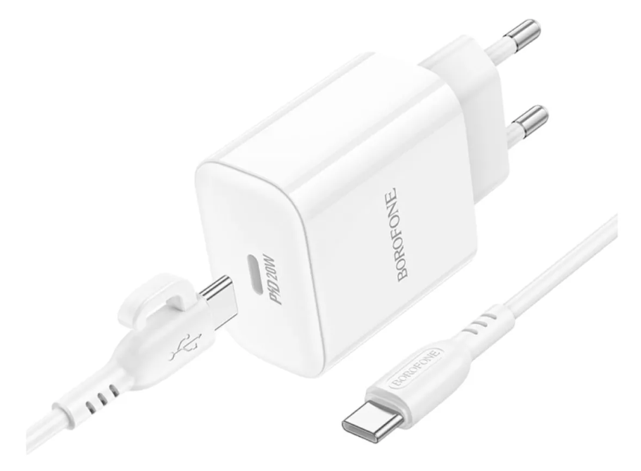 Cargador 20W USB-C Borofone BA81A
