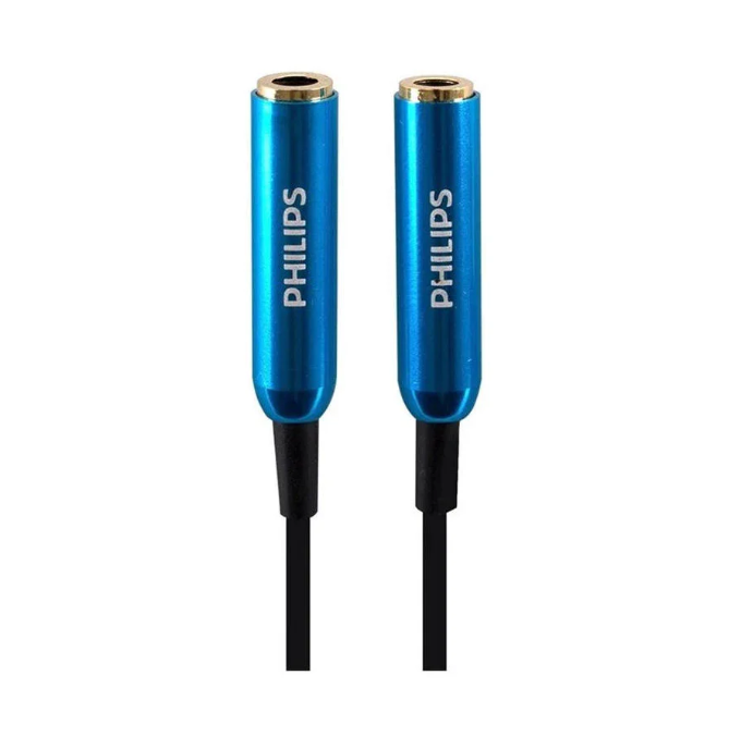 Cable audio Auxiliar 3.5mm Splitter 2 salidas Philips