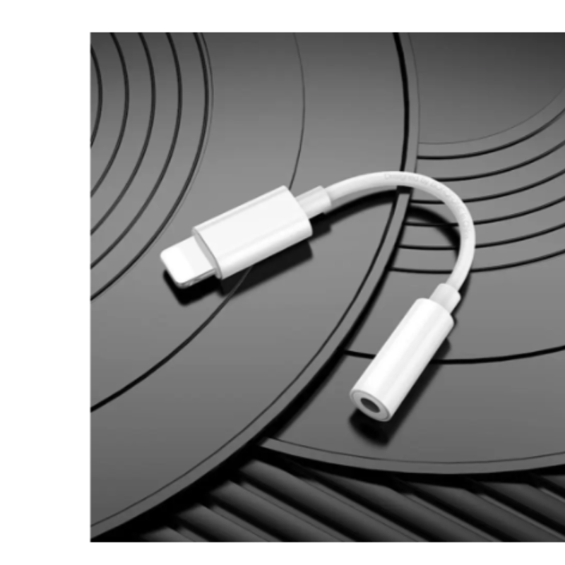 Adaptador de audio Lightning a auxiliar 3.5mm Borofone BV21