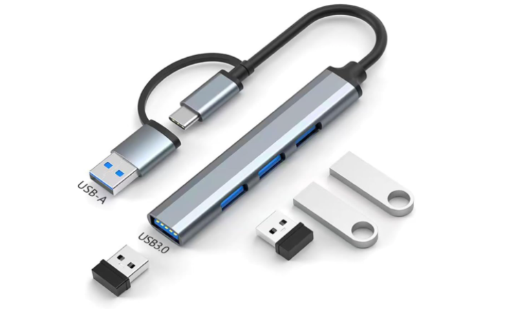 Hub  USB to USB-C 4 puertos USB 3.0 Philco