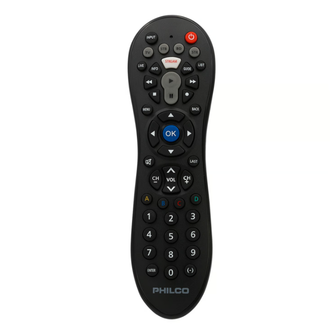Control Remoto Universal  4 En 1 Philco