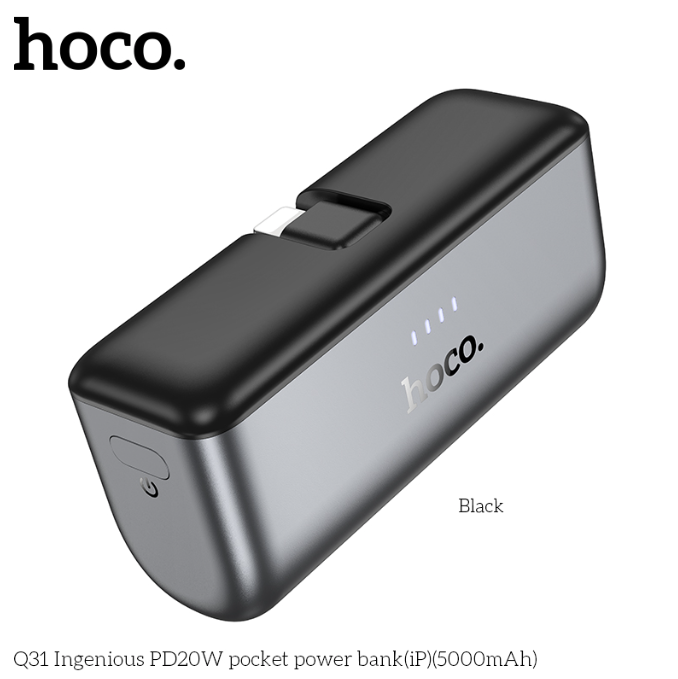 Power Bank lightning mini pocket 20W 5000mAh Hoco Q31