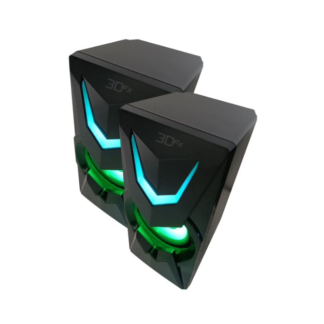 Parlante Multimedia Gamer 3DFX Gwydyon