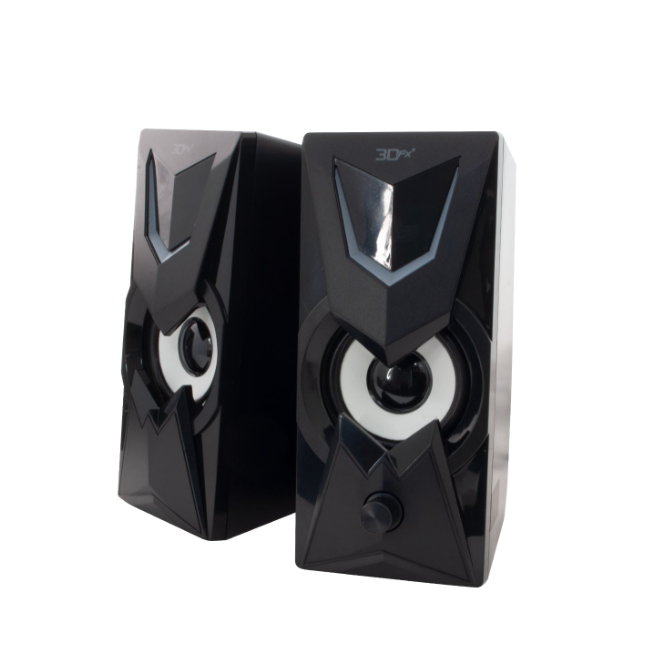 Parlante Multimedia Gamer 3DFX Gwydyon