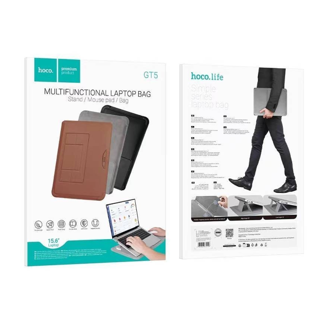 Funda de Notebook y Tablet con soporte Hoco GT5