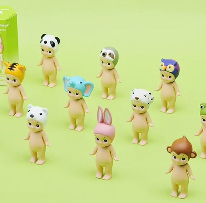 Mini figuras Sonny Angel Hippers serie animal