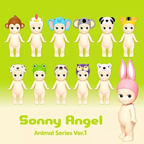 Mini figuras Sonny Angel Hippers serie animal