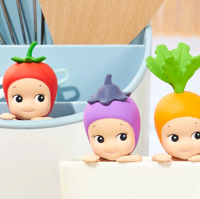 Pack de 4 Mini figuras Sonny Angel Hippers de coleccion