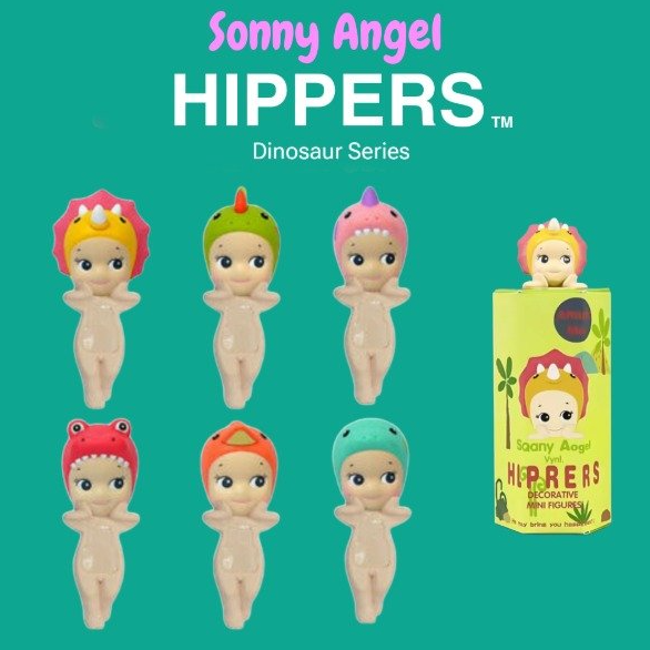 Pack de 4 Mini figuras Sonny Angel Hippers de coleccion