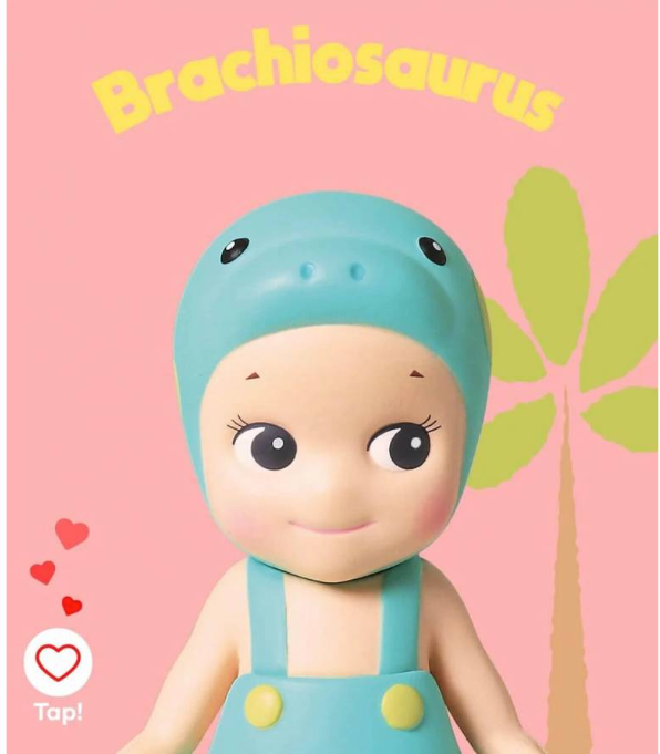 Mini figuras Sonny Angel Hippers serie Dinosaurio