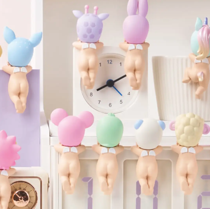 Pack de 4 Mini figuras Sonny Angel Hippers de coleccion