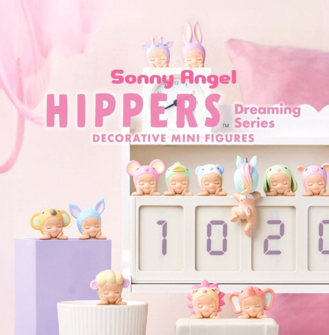 Mini figuras Sonny Angel Hippers Serie Dreaming