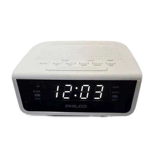 Radio Reloj despertador Dual Alarm Philco PAR2106