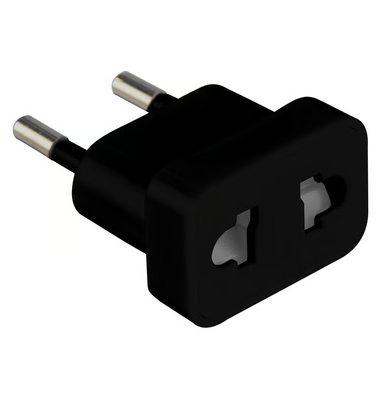 Adaptador enchufe americano y europeo a norma chilena 2500W latech.cl